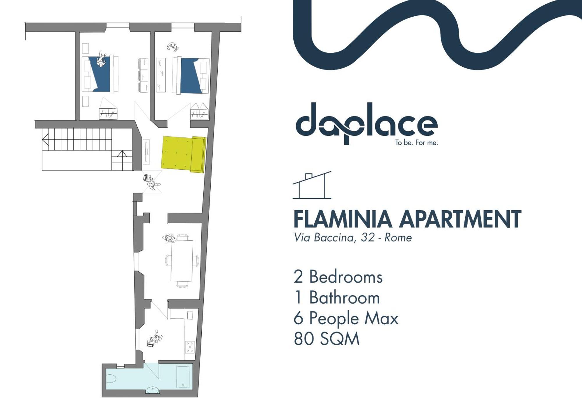 Daplace - Flaminia Apartment Řím Exteriér fotografie